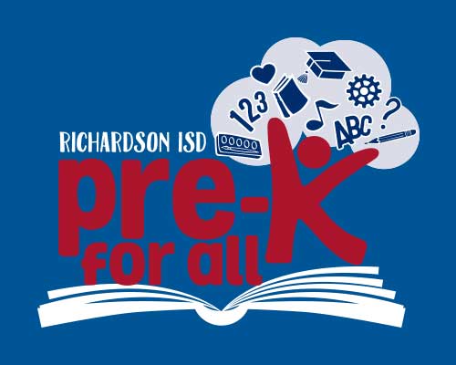 Richardson ISD Pre-k for all logo