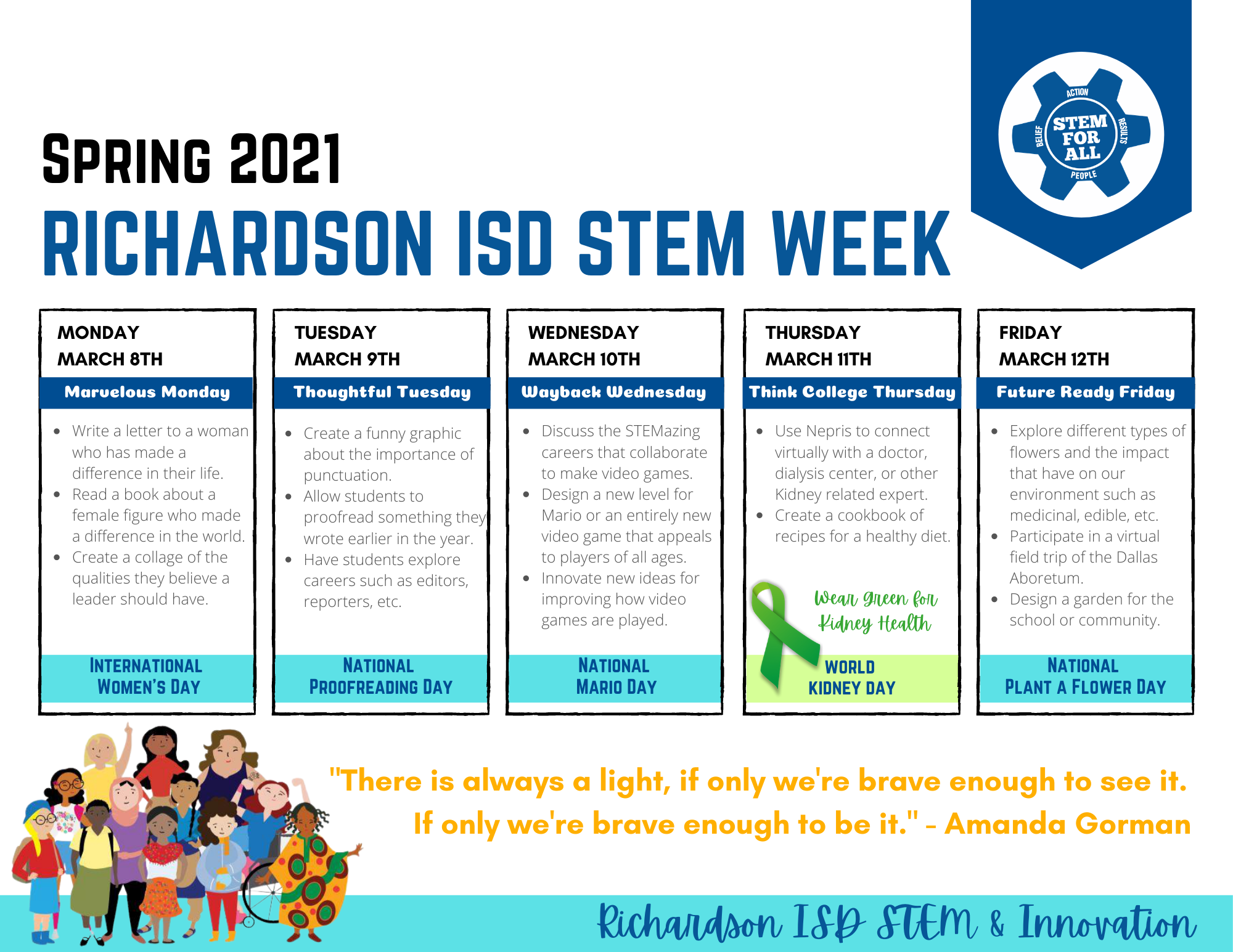 RISD STEM Week - Richardson Independent School District