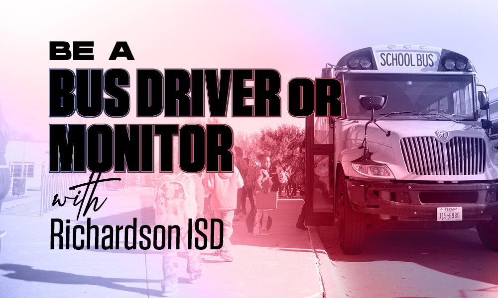 Be a bus driver or monitor