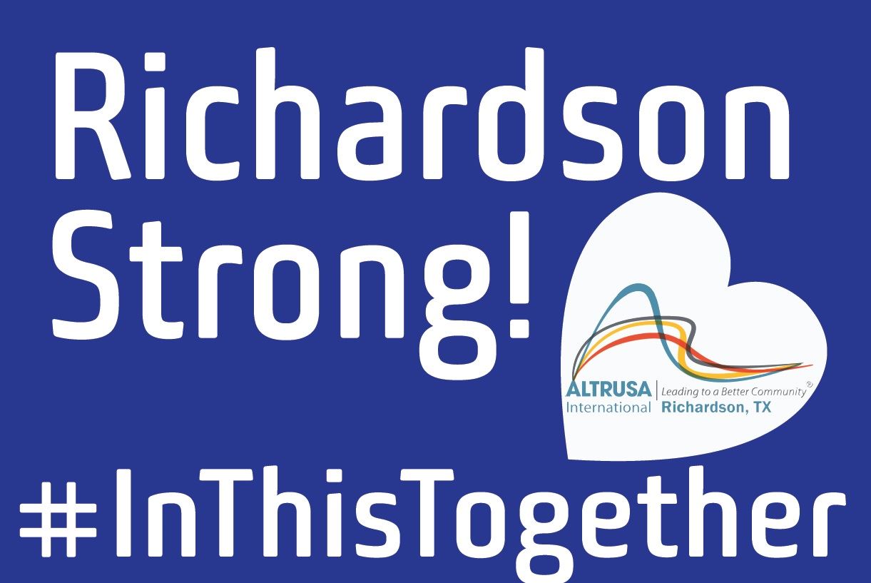 Richardson Strong - Altrusa Sign