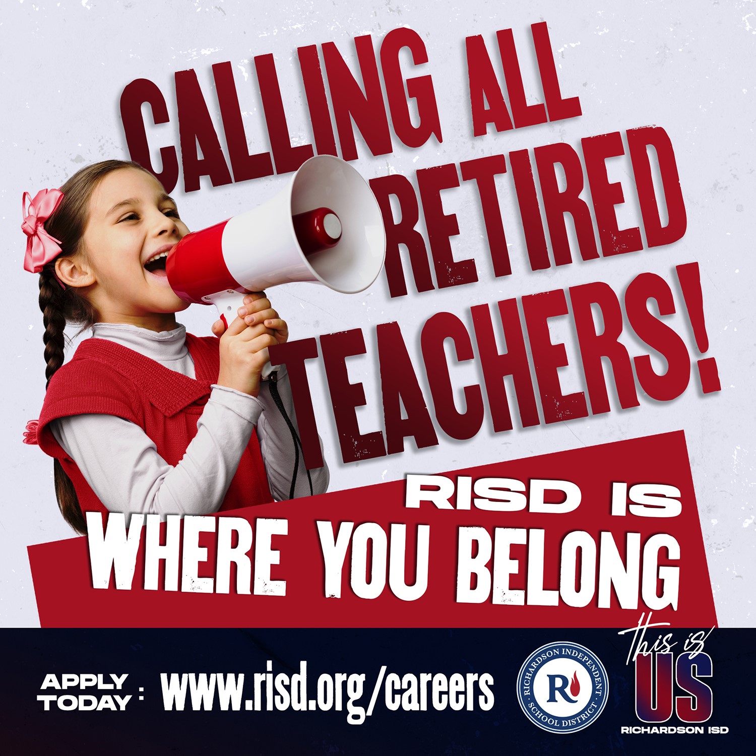 calling all retired teachers