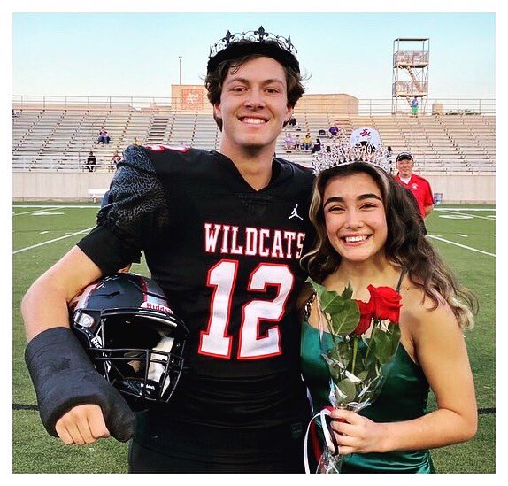 Lake Highlands homecoming queen and king
