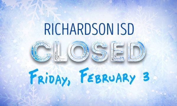 RISD closed Friday February. 3