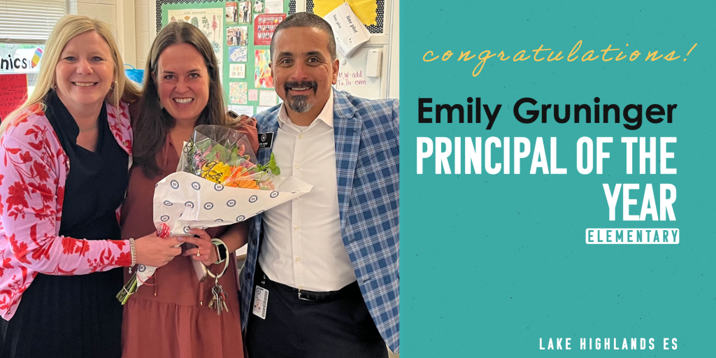 Emily Gruninger ElementaryPrincipal of the Year