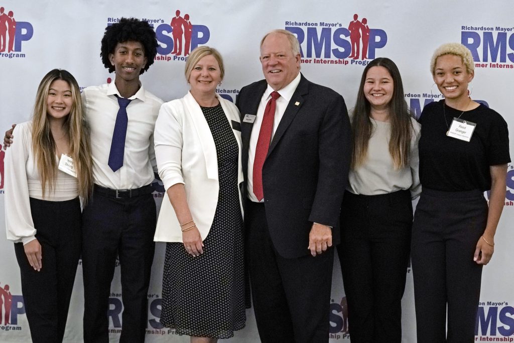 richardson mayor's summer internship program