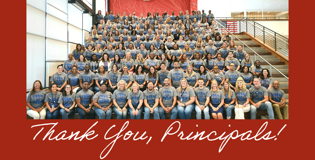 thank you, principals