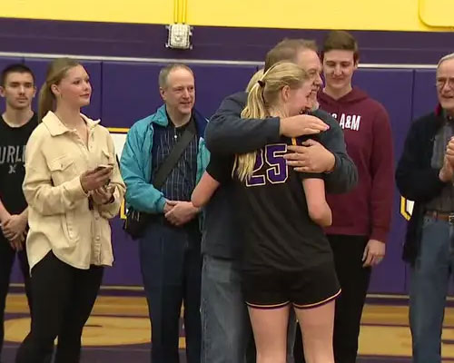 Richardson student-athlete honored for her acts of service story
