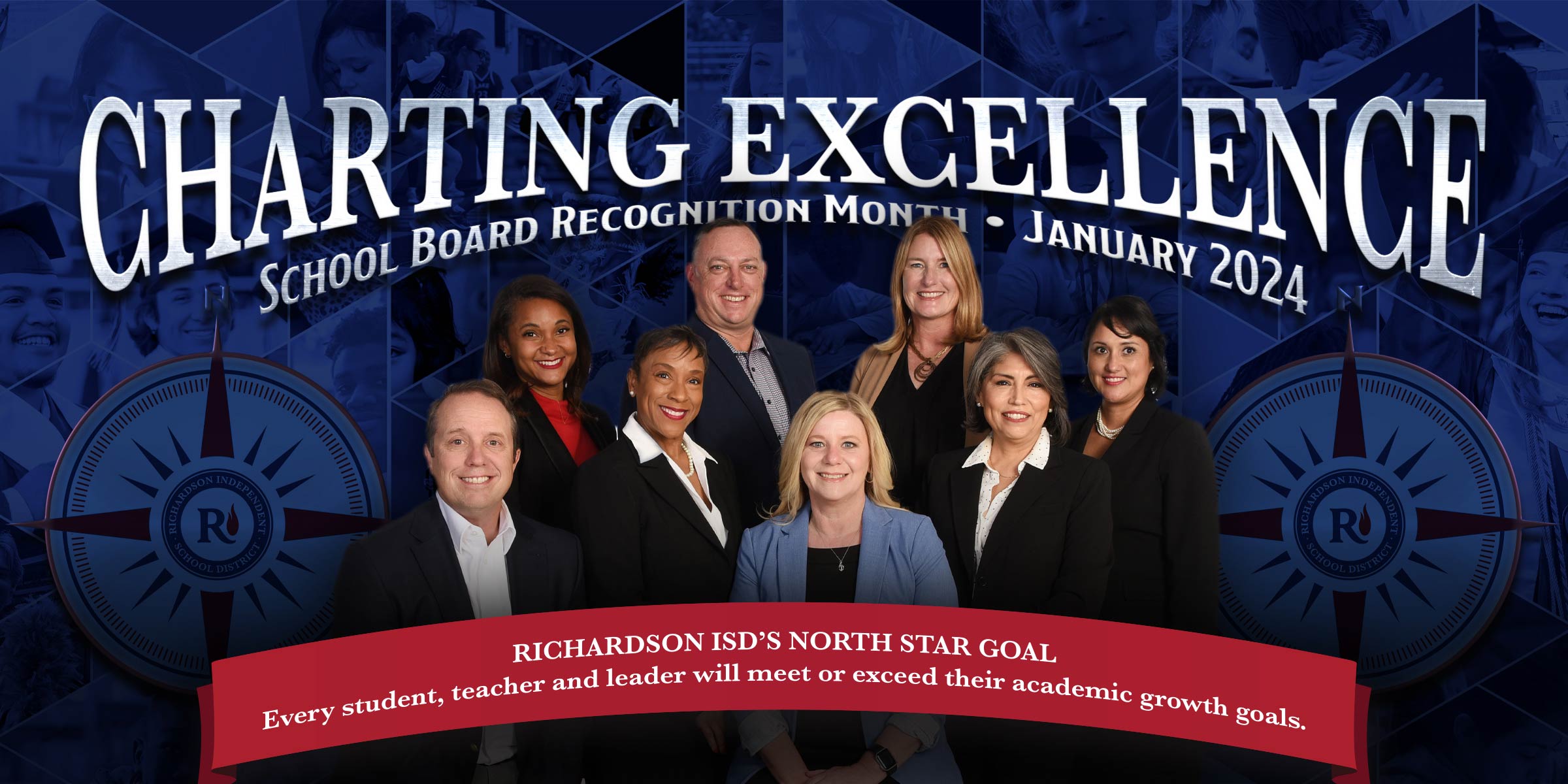Charting excellence school board recognition month January 2024