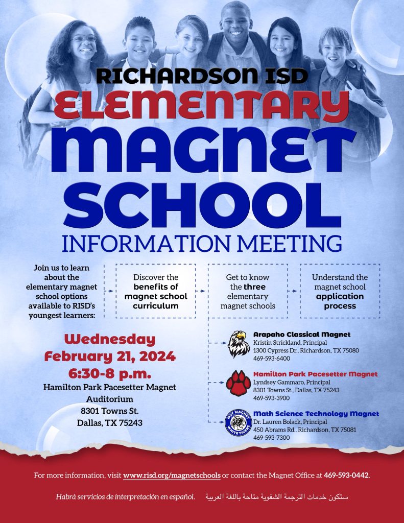 Elementary Magnet Info Night