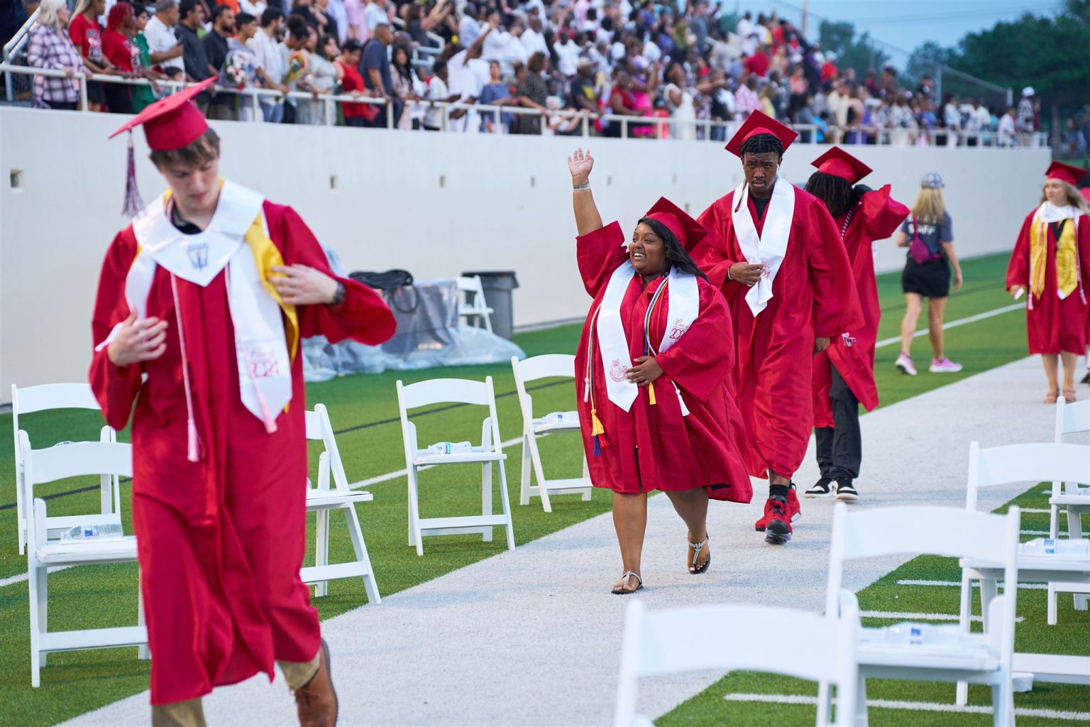 Lake Highlands High School 2024 Graduation Richardson ISD RISD We