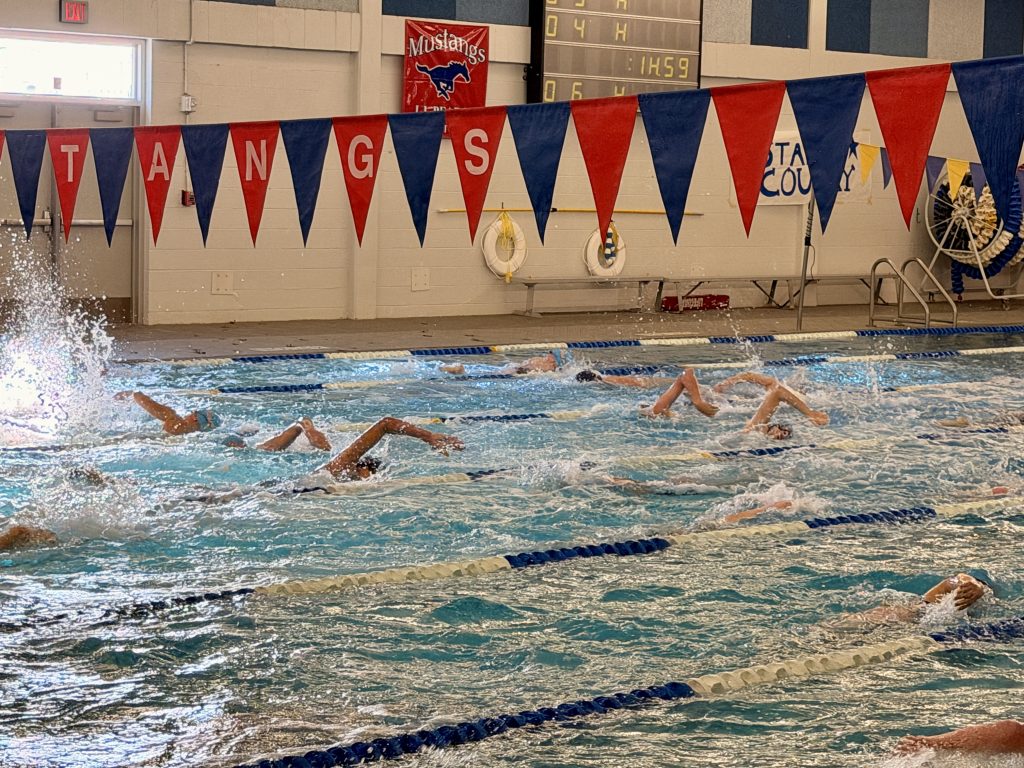 JPP swimmers at Swim-A-Thon