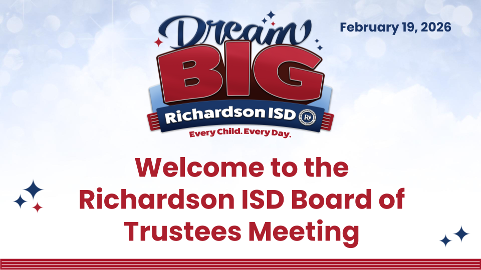Welcome to the RISD Board of Trustees Meeting - Feb 19 2026