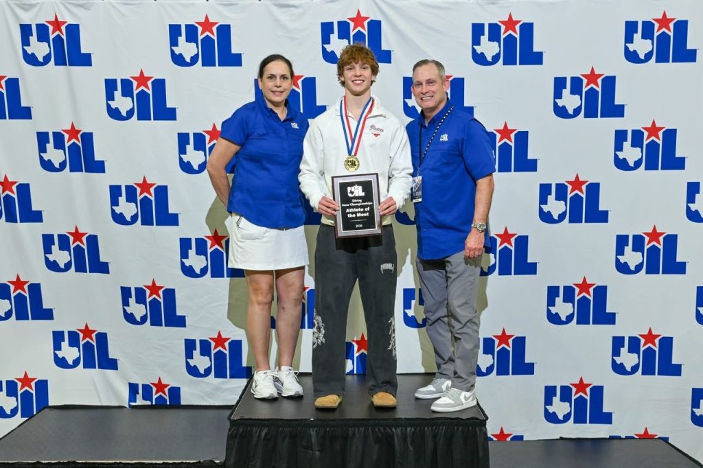 Michael Evans – Diving: 1st Place Overall with coaches