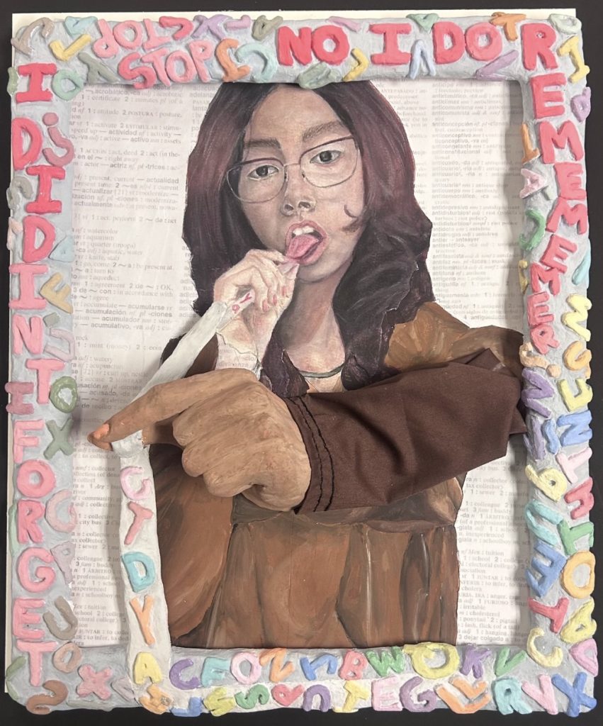 Mixed Media Artwork - Leslie Sanchez - Richardson HS