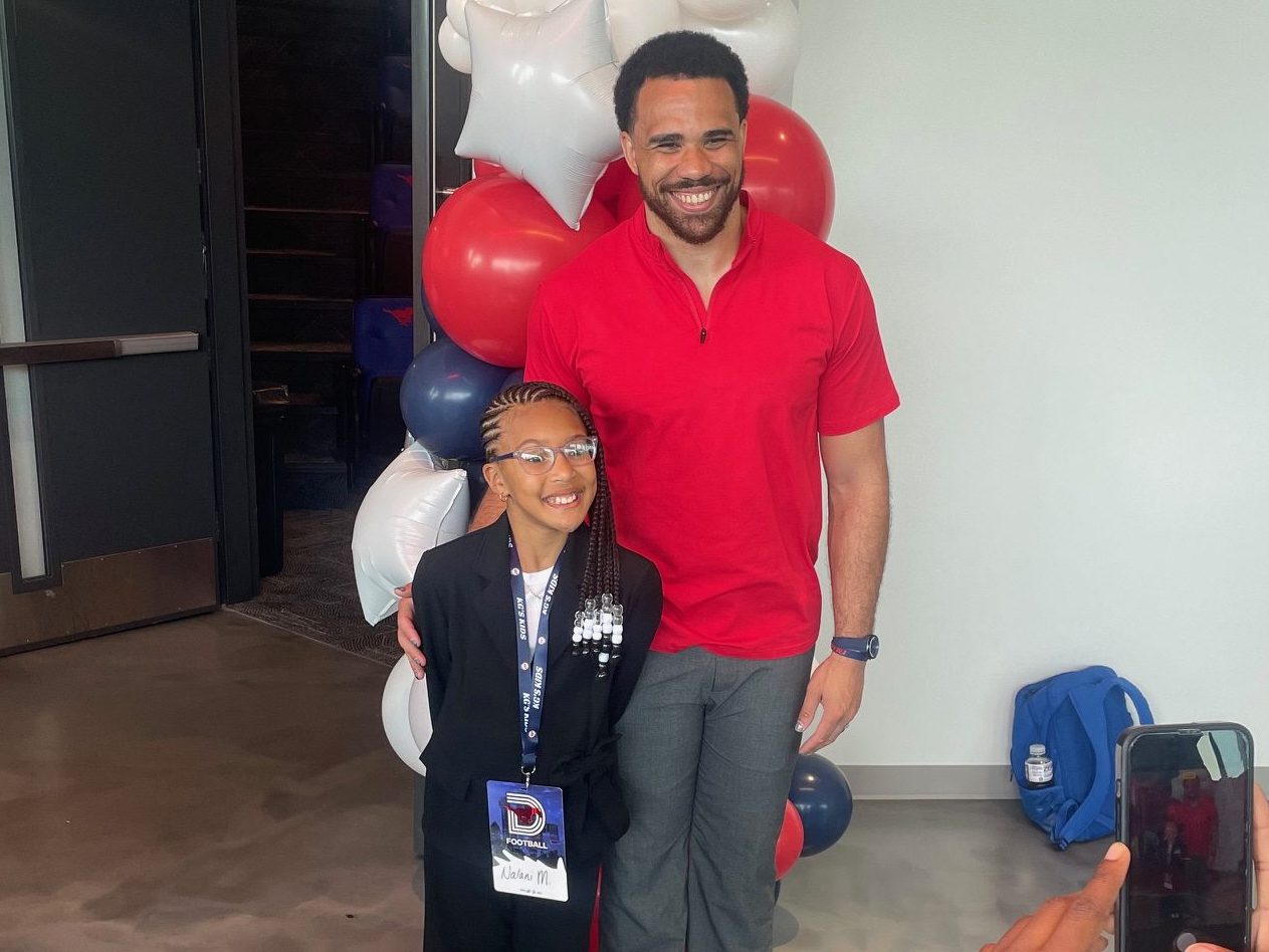 Richland Student with Kylen Granson