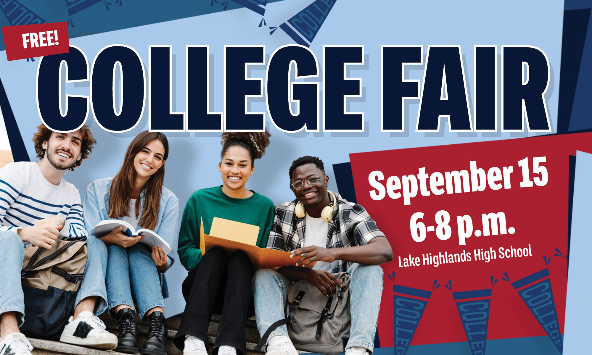College Fair September 15 6-8 p.m. at Lake Highlands