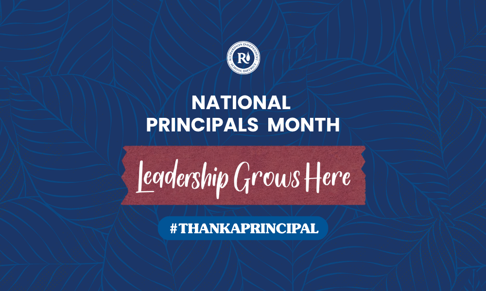National Principals Month - Leadership Grows Here #ThankAPrincipal